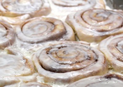 Cinnamon Rolls at Valsetz Bakery, Valsetz Dining Hall