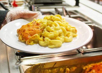 Macaroni and Cheese at Valsetz Dining Hall