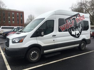 an image of the Wolf Ride van