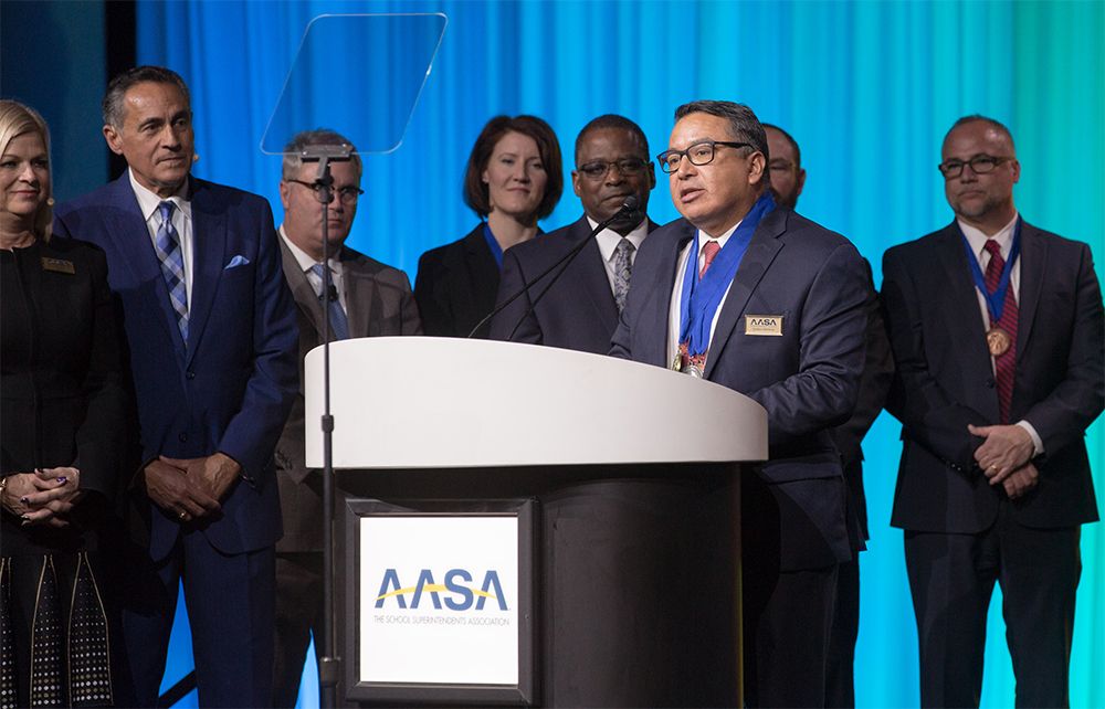 Education alum Gustavo Balderas selected as National Superintendent of the Year