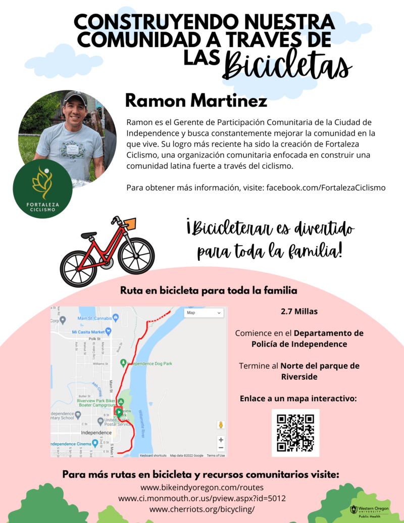 Bilingual Cycling Handout (English & Spanish)