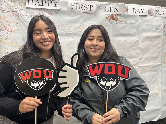 first-gen students at western oregon university