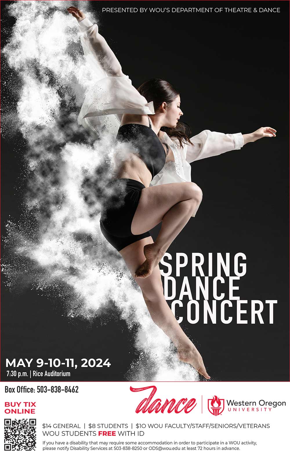 Spring Dance Concert Poster