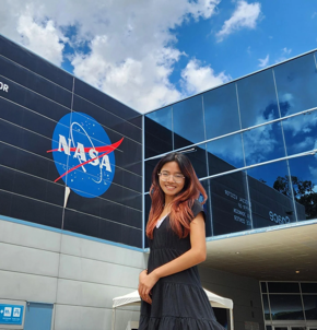 Image of Micah at Nasa