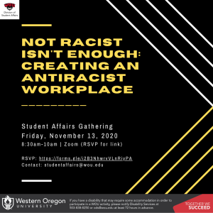 Student Affairs Gathering Fall 2020