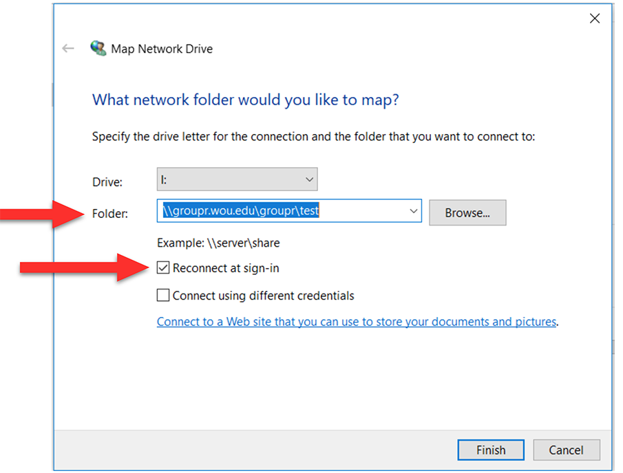 Network Drives Windows