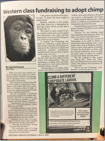 This week in WOU history