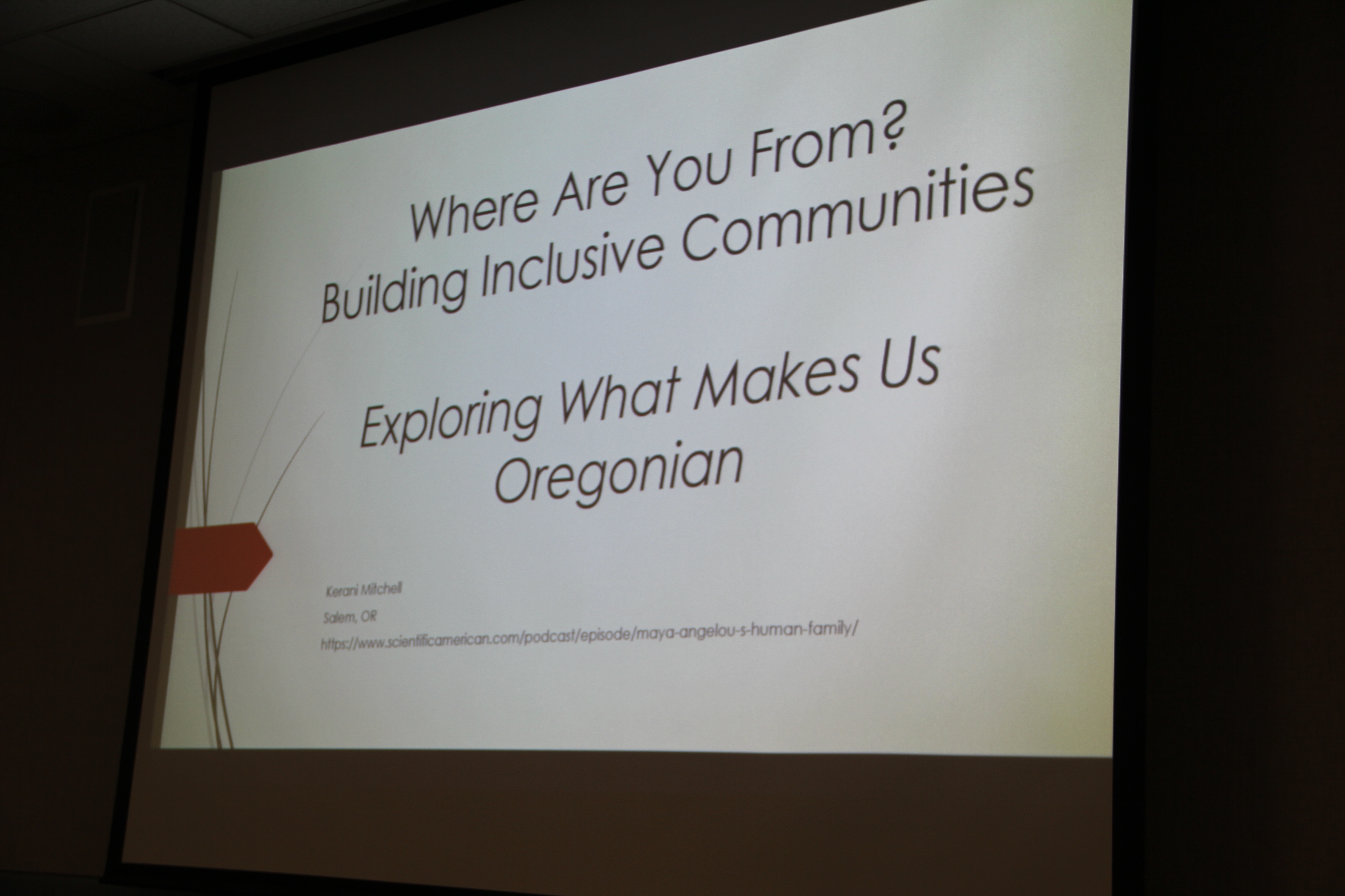 Creating an inclusive community