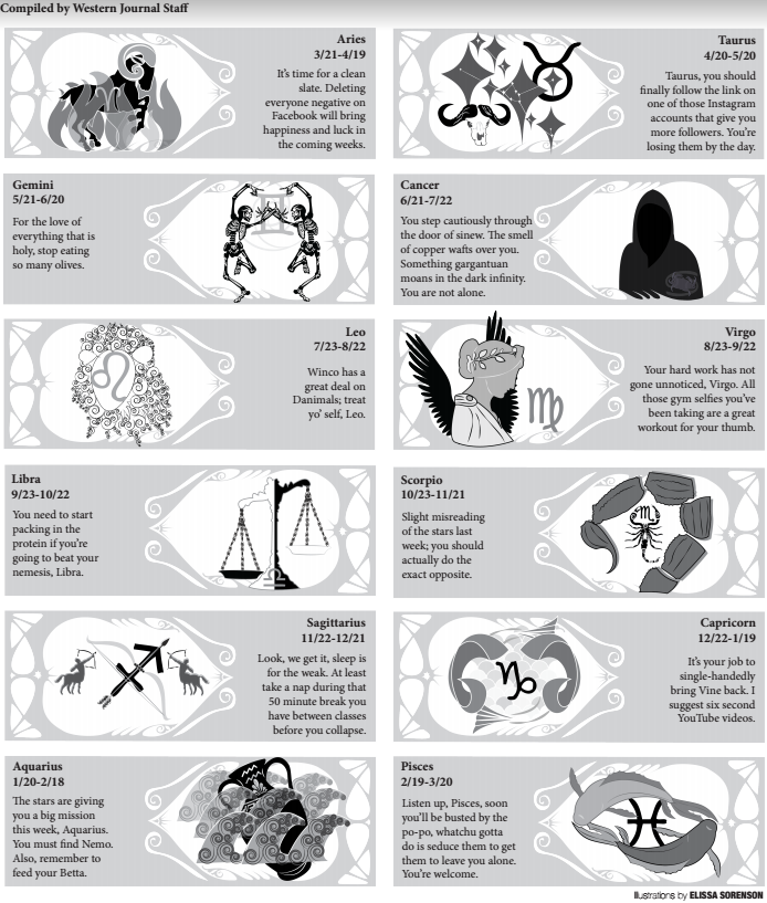 This week in completely made up horoscopes