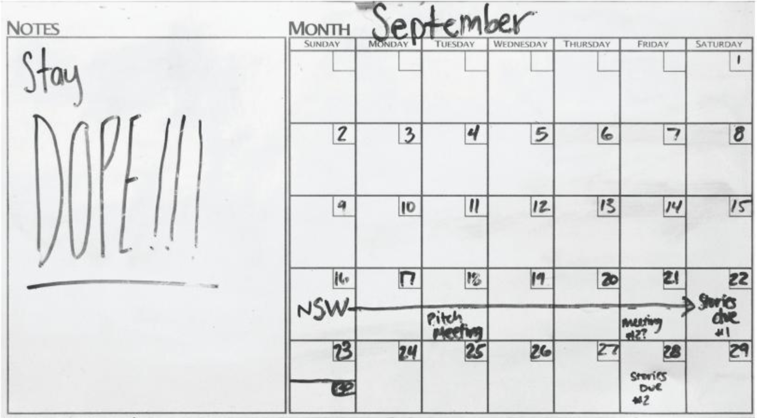 Organization for the disorganized