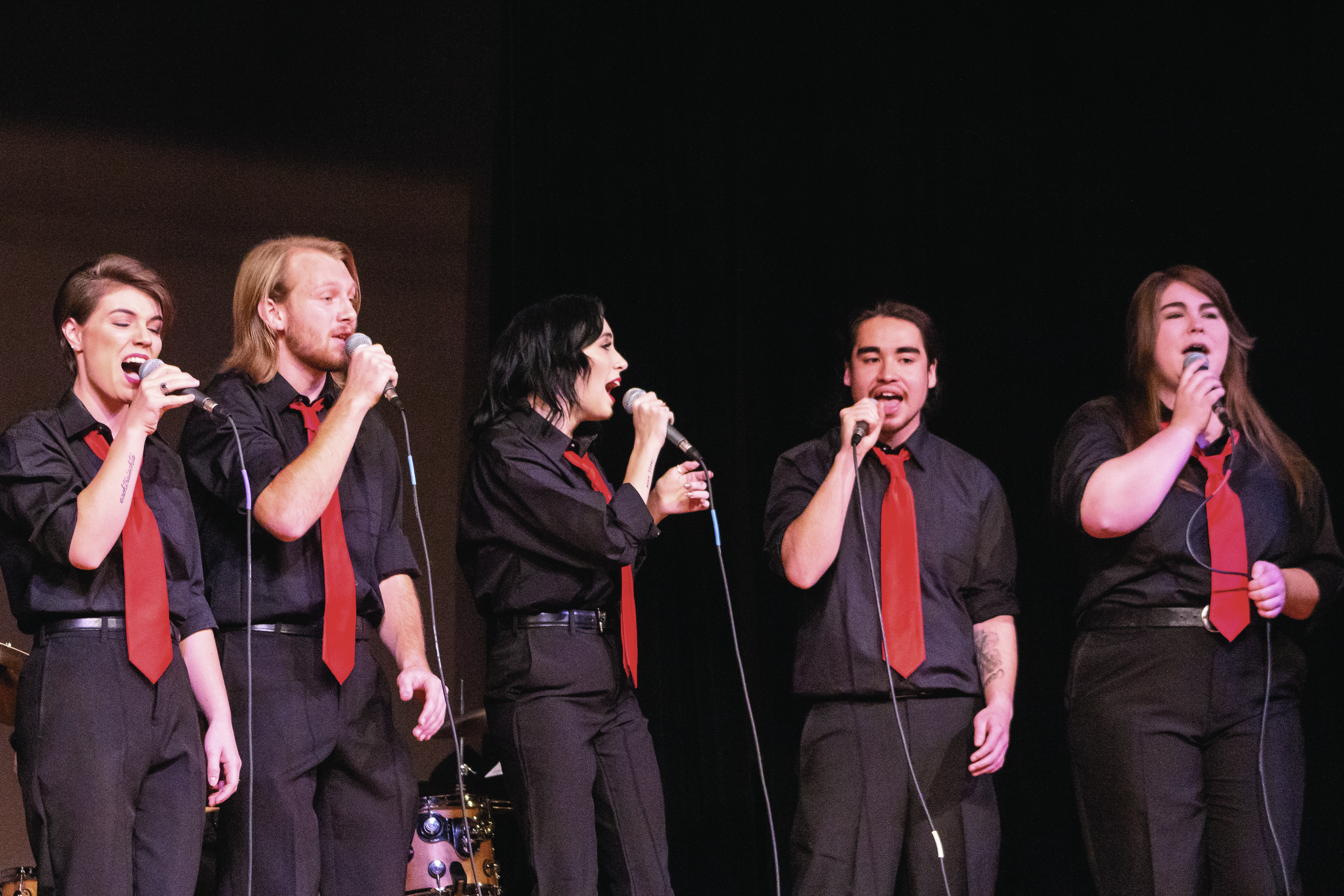 Smack dab in the middle of a Western jazz concert