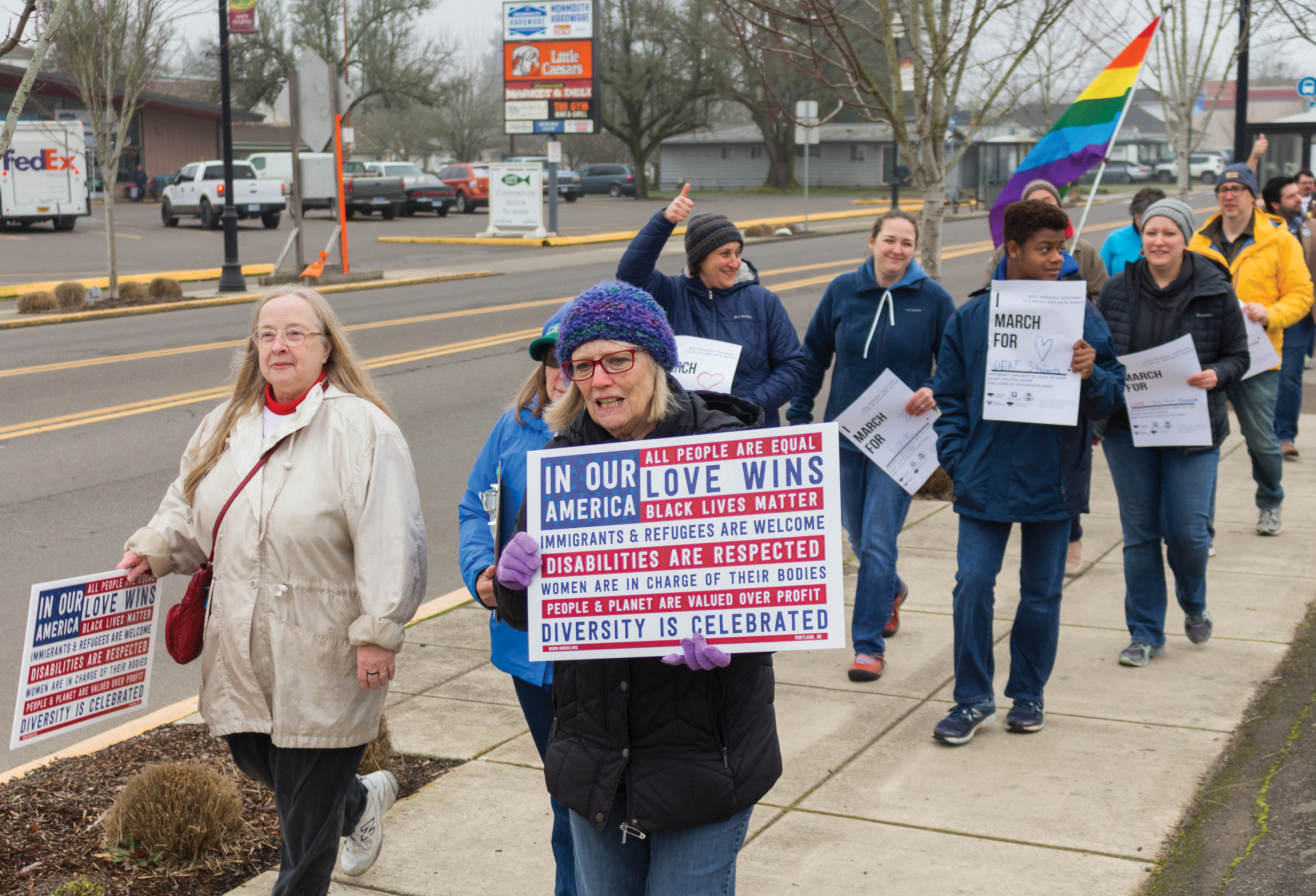 Western community rallies against hate