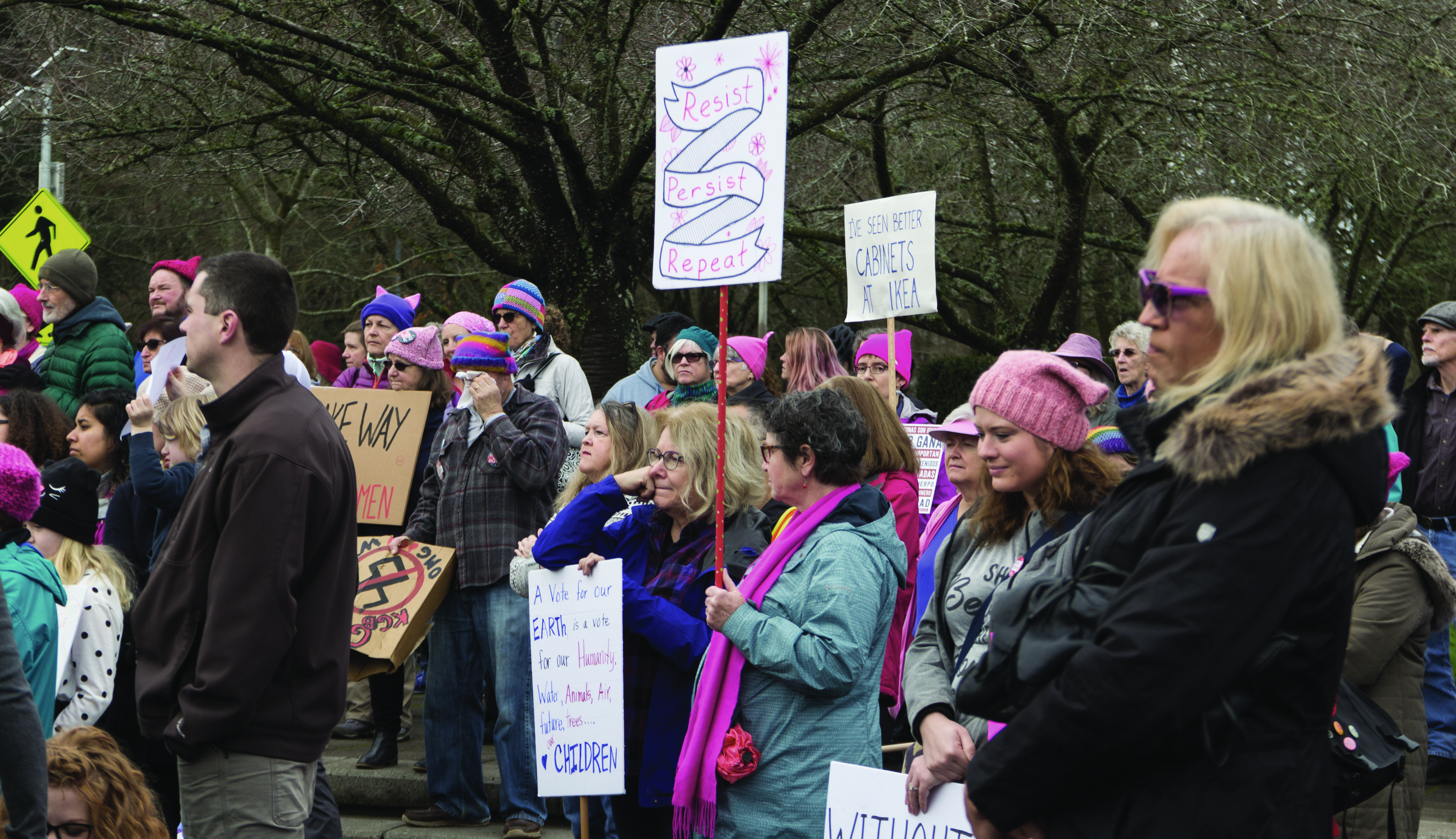 A march for gender equality
