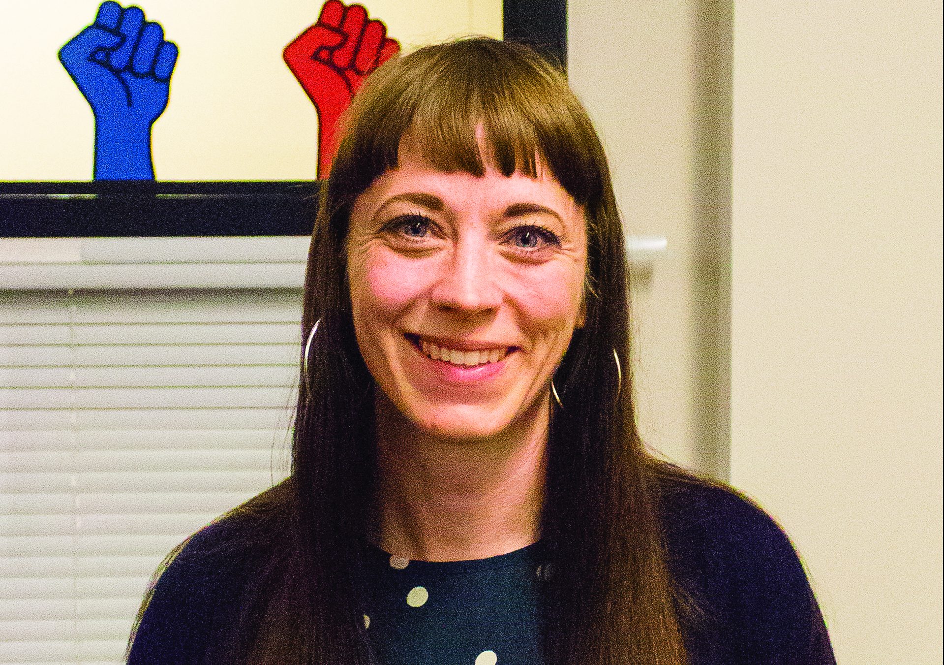 Showing support for those affected by sex trafficking