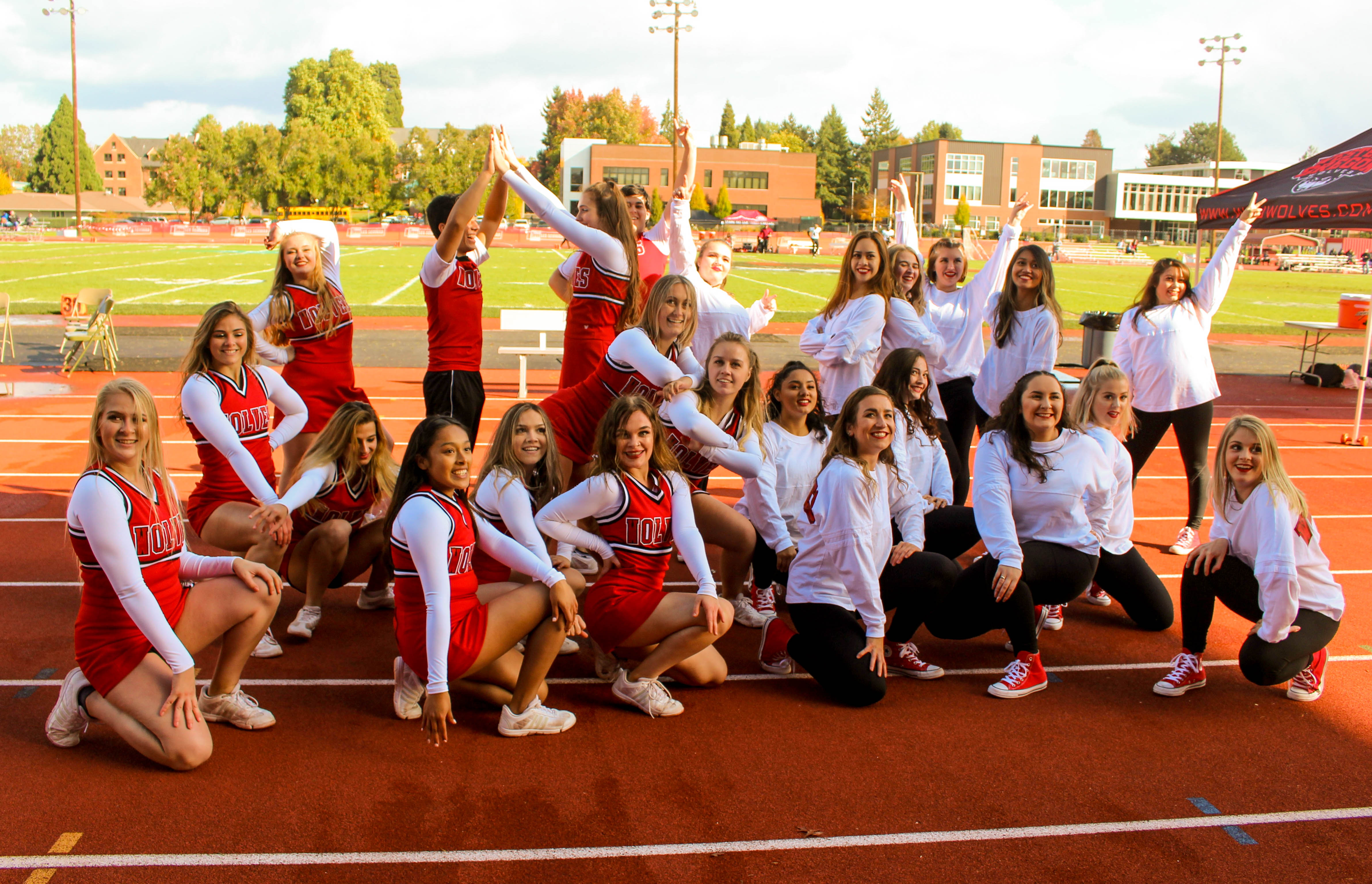 Dance and Cheer Teams deliver a halftime to remember