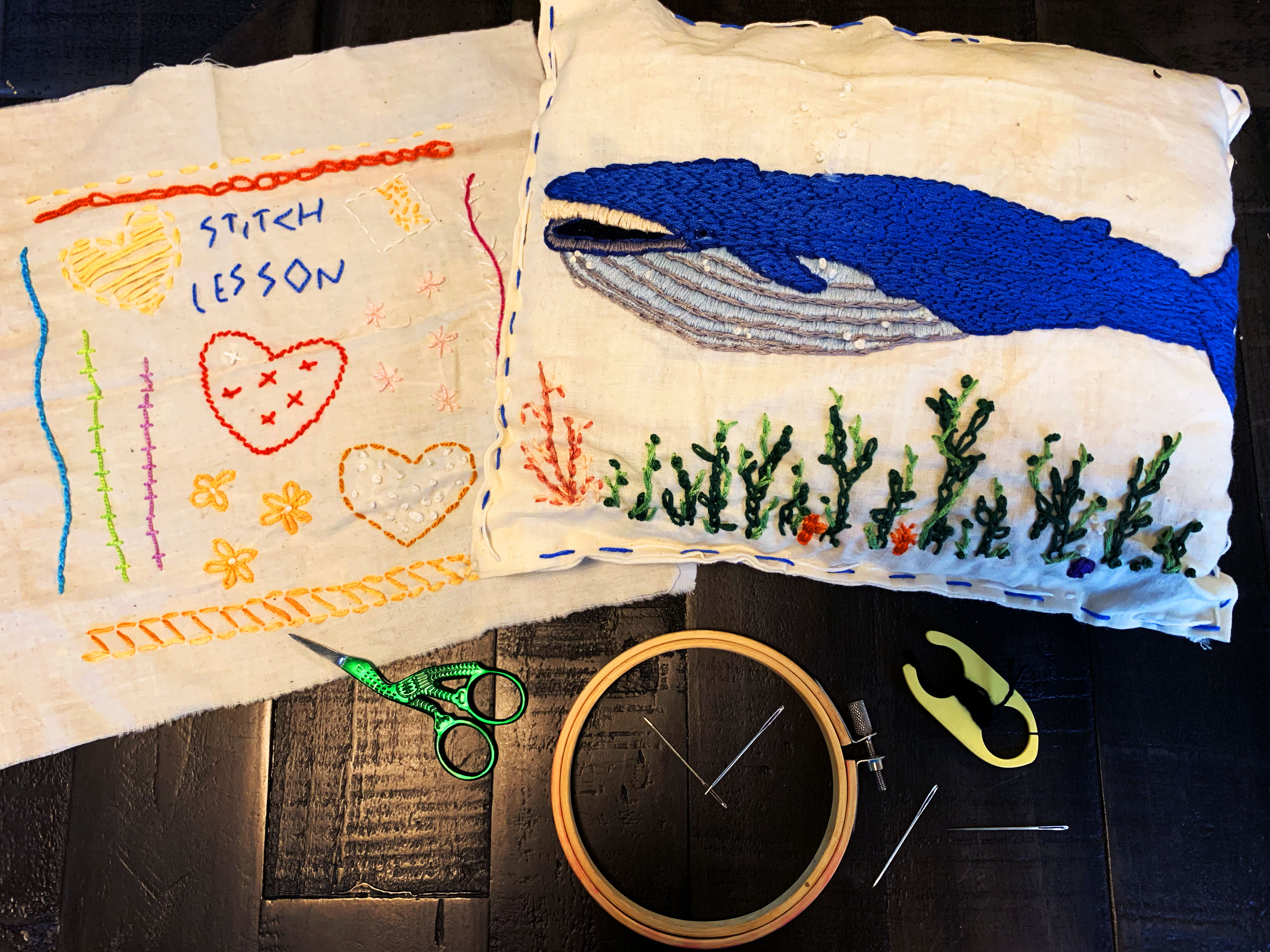 Embroidery is one of life’s thimblest pleasures