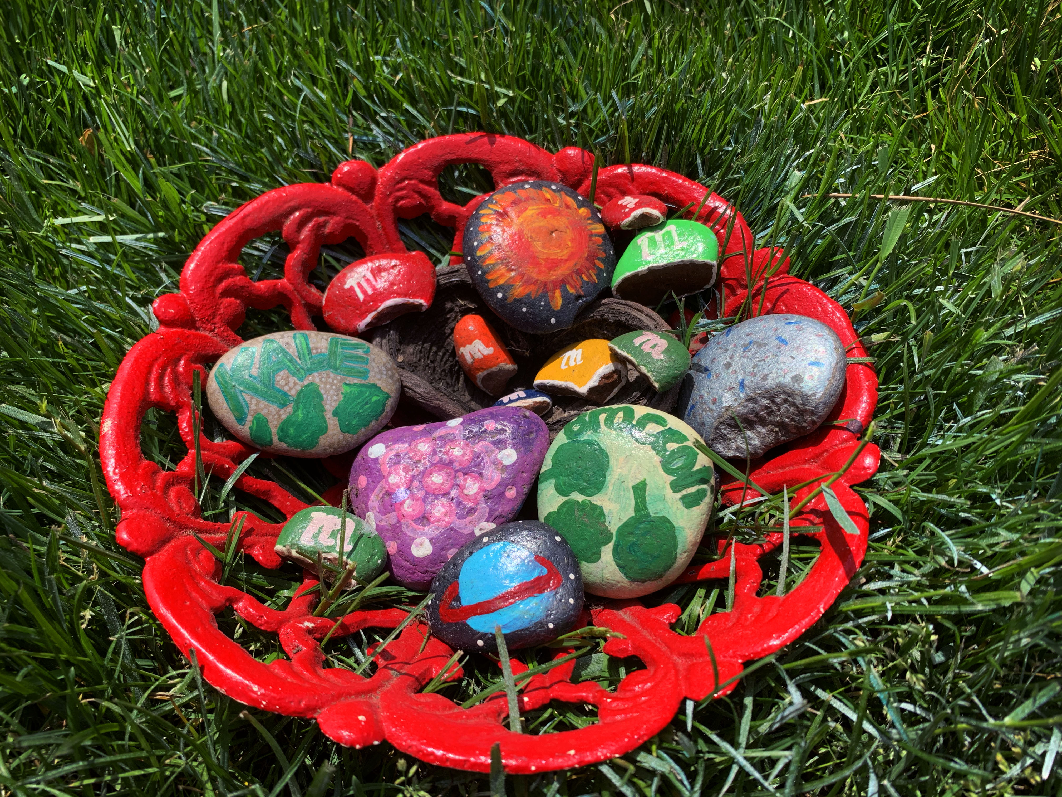 Paint the day away, one rock at a time