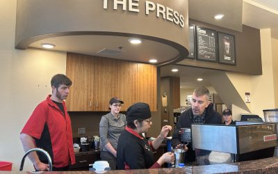 The Press Resumes Operations