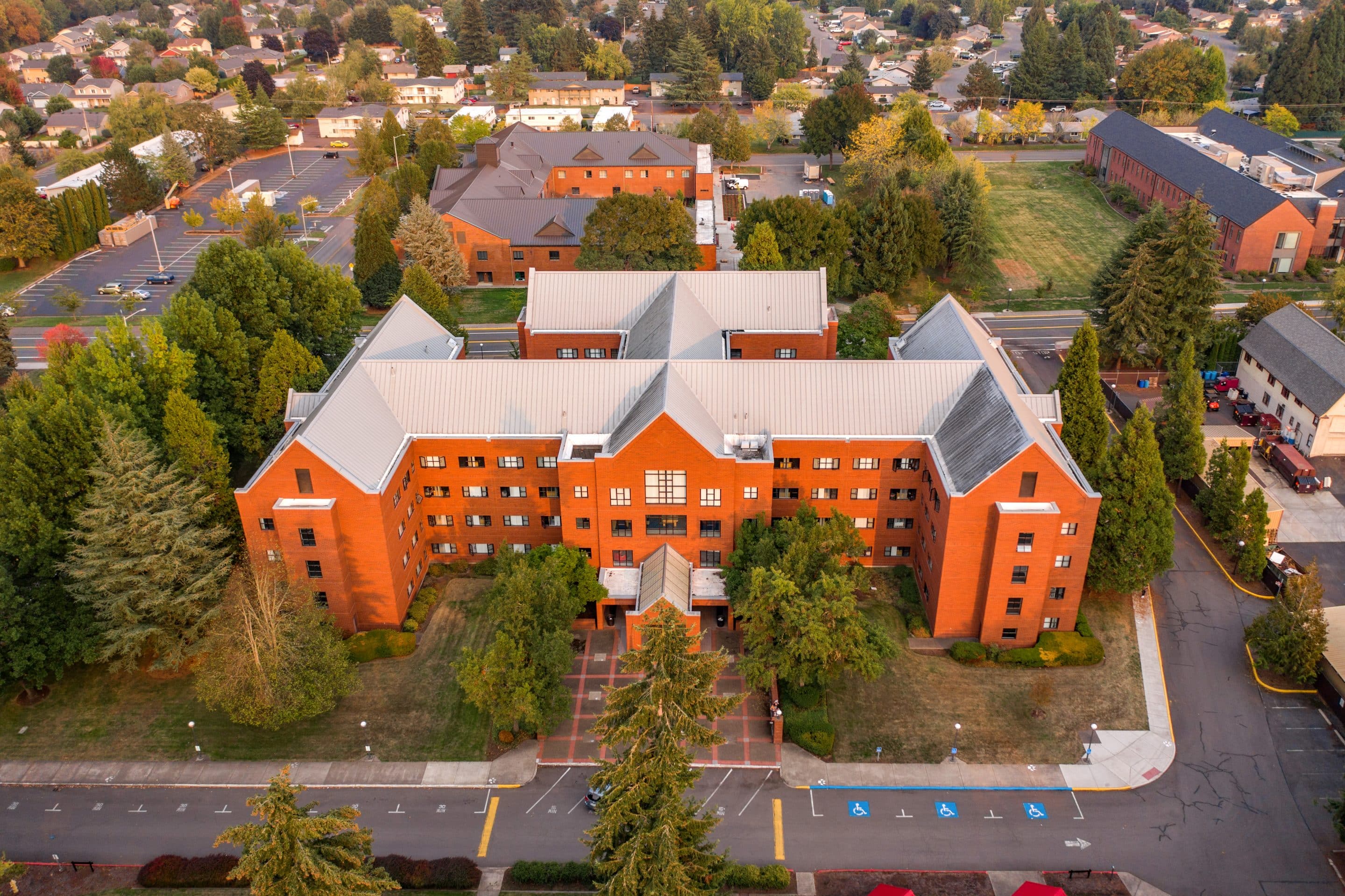 Exterior of building