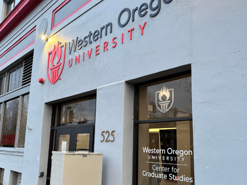 Western Oregon University Center for Graduate Studies now in Salem