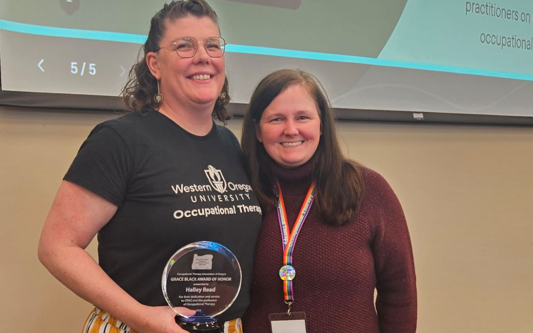 Western Oregon University’s Halley Read receives prestigious Occupational Therapy  honor